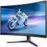 27" Монитор Philips Evnia 5000 27M2C5500W/01,  2560x1440,  VA,  240Гц,  2хHDMI,  2хDP,  изогнутый, темный сланец [27m2c5500w (00/01)]
